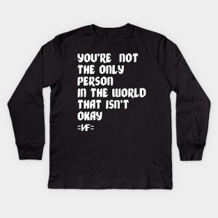 NF Quote Kids Long Sleeve T-Shirt